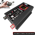 Inverter 12V a 220V/110V con regolatore 30A e pannello 18W