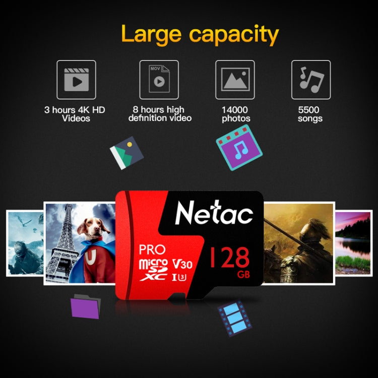 Scheda di memoria Netac 16-256GB per smartphone