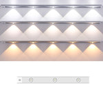 Barra luminosa LED ultrasottile con sensore corpo umano 20-40cm
