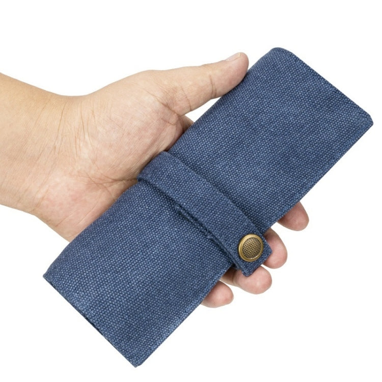 Custodia portatile in tela di nylon per 5 orologi