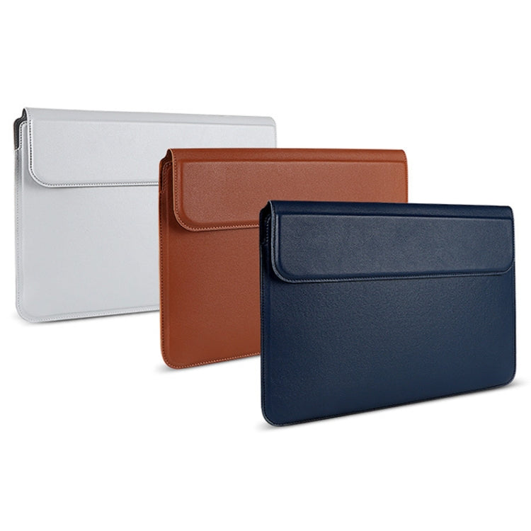 Borsa in pelle PU con supporto per laptop 13-15,4 pollici