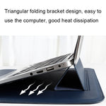 Borsa in pelle PU con supporto per laptop 13-15,4 pollici