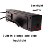 Display LED 4 in 1 temperatura, orologio e tensione auto