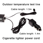 Display LED 4 in 1 temperatura, orologio e tensione auto