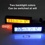Display LED 4 in 1 temperatura, orologio e tensione auto