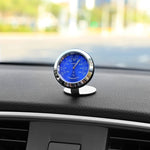 Ornamento termometro auto in metallo con luce notturna