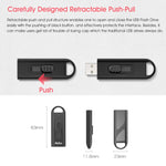 Unità flash USB Netac U309 crittografata USB 3.0 16-512GB