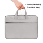 Borsa per laptop in pelle PU con apertura completa 15-17"