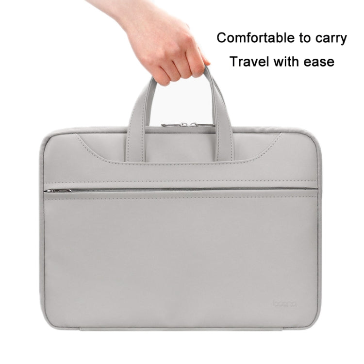 Borsa per laptop in pelle PU con apertura completa 15-17"