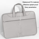 Borsa per laptop in pelle PU con apertura completa 15-17"