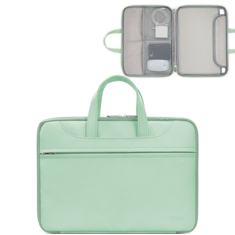 Borsa per laptop in pelle PU con apertura completa 15-17"