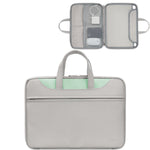 Borsa per laptop in pelle PU con apertura completa 15-17"