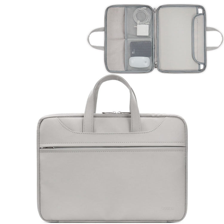 Borsa per laptop in pelle PU con apertura completa 15-17"