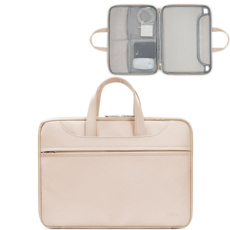 Borsa per laptop in pelle PU con apertura completa 15-17"