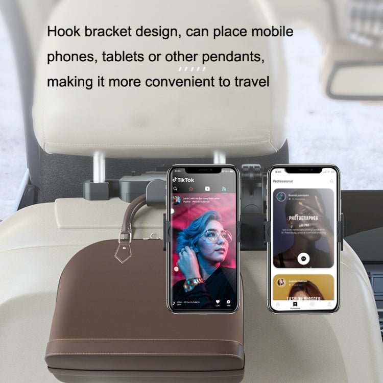 Poggiatesta auto Memory Foam con supporto per smartphone