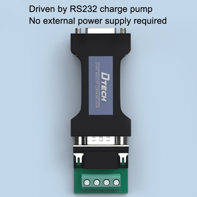 Convertitore protocollo seriale RS232 a RS485 DTECH DT-9000