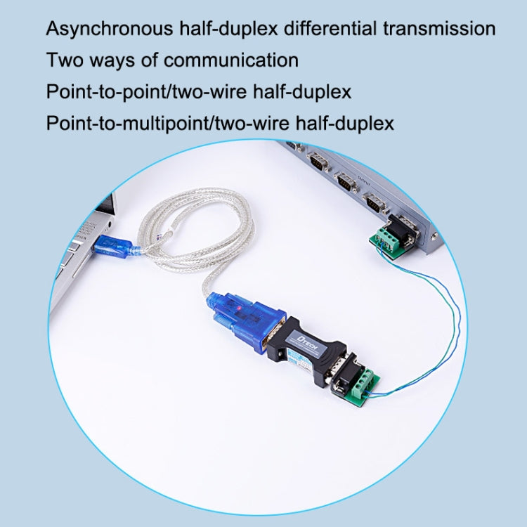 Convertitore protocollo seriale RS232 a RS485 DTECH DT-9000