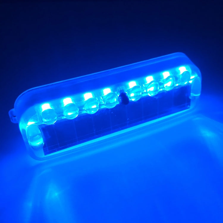 Lampada stroboscopica solare LED per auto e moto