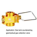 Valvola gonfiabile per serbatoio gas piatta 2 pezzi