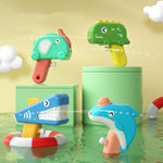 2PCS Giocattoli spruzzi acqua push per bambini