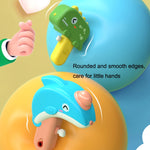 2PCS Giocattoli spruzzi acqua push per bambini