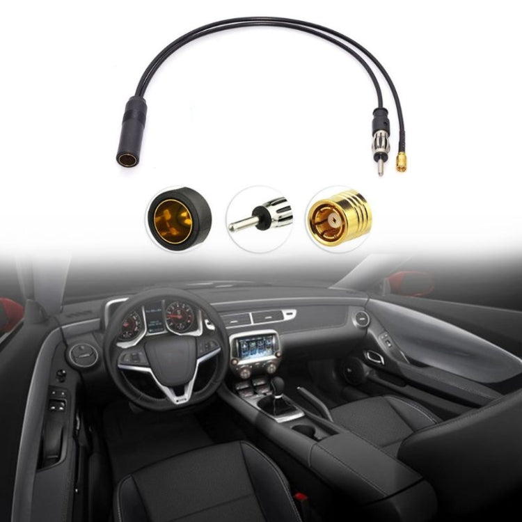 Cavo adattatore antenna DAB+ FM universale per auto 30 cm