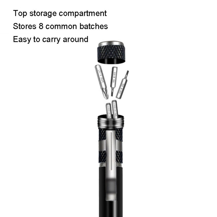 Cacciavite 8 in 1 in lega di alluminio compatto