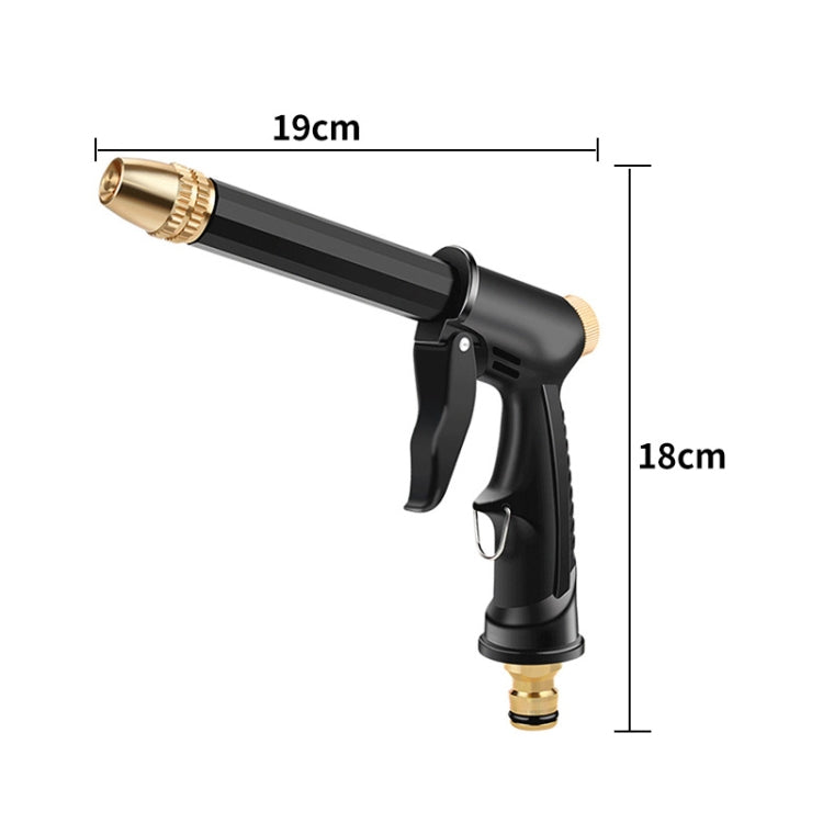 Irrigatore telescopico per tubo flessibile con ugello 360°
