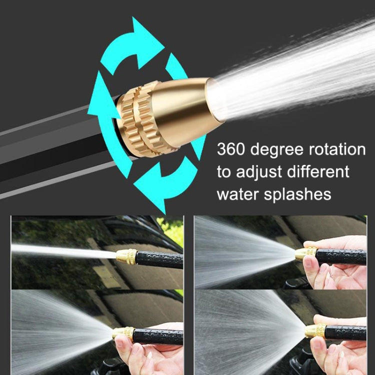 Irrigatore telescopico per tubo flessibile con ugello 360°