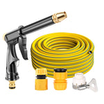 Irrigatore telescopico per tubo flessibile con ugello 360°