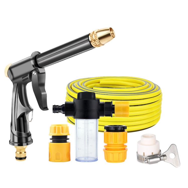Irrigatore telescopico per tubo flessibile con ugello 360°
