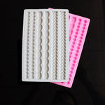 Stampo in silicone per torta fondente intrecciato 20x12,5 cm