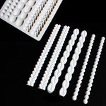 Stampo in silicone per torta fondente intrecciato 20x12,5 cm