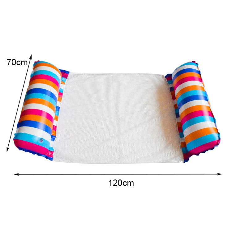 Letto galleggiante gonfiabile in PVC colorato 120x70 cm