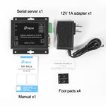 Server seriale DTECH RS232/485/422 a TCP 3 in 1