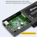 Server seriale DTECH RS232/485/422 a TCP 3 in 1
