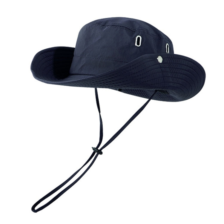 Cappello da pescatore traspirante con coulisse regolabile
