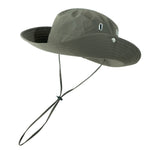 Cappello da pescatore traspirante con coulisse regolabile