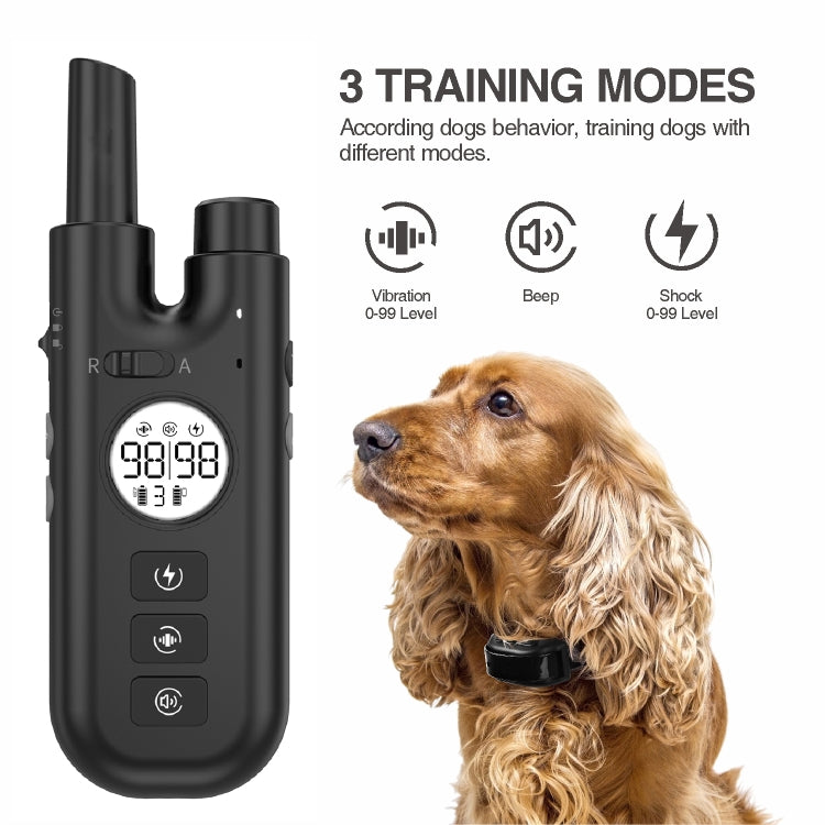 Collare antiabbaio con telecomando per addestramento cani