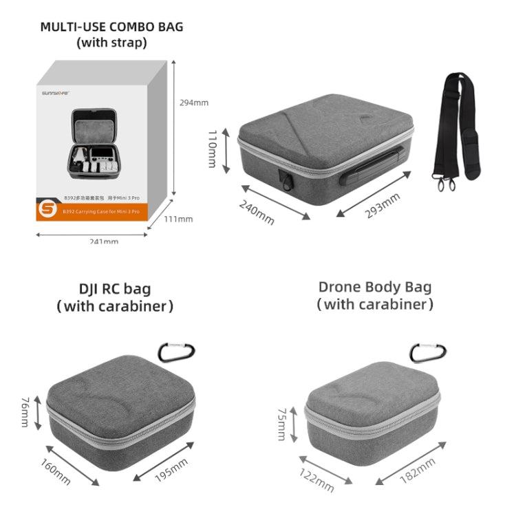 Custodia protettiva per drone DJI Mini 3 Pro Sunnylife