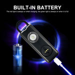 Portachiavi allarme ricaricabile 130 dB con LED