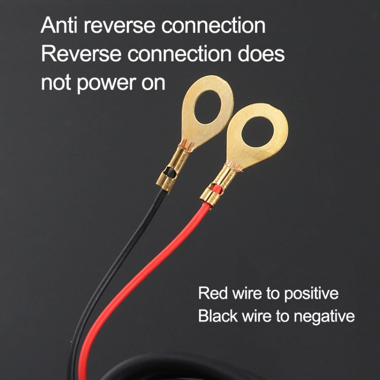Caricabatterie Dual USB 5V 3A per Moto con Interruttore