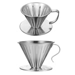 Filtro caffè pour-over acciaio inox doppio strato