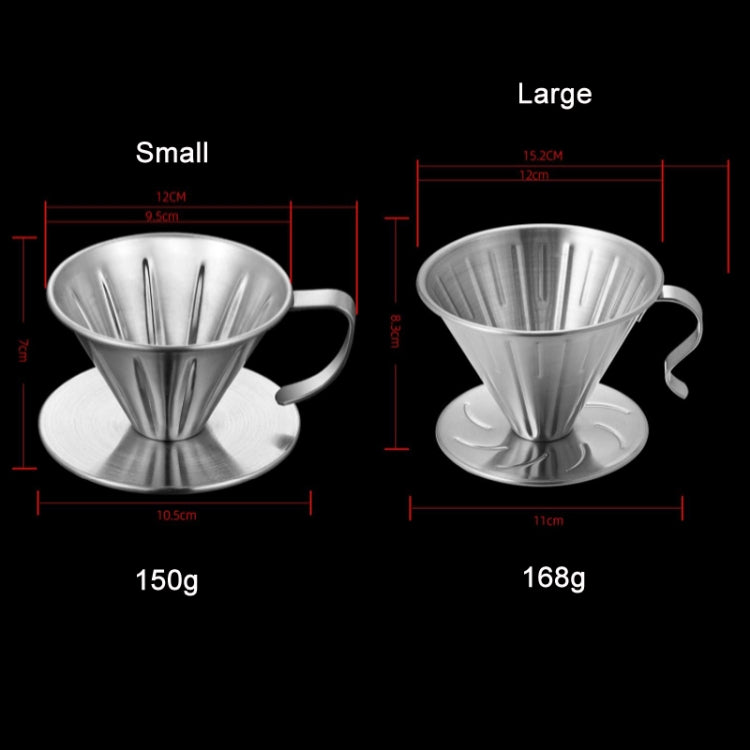 Filtro caffè pour-over acciaio inox doppio strato
