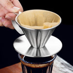 Filtro caffè pour-over acciaio inox doppio strato