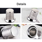 Filtro in acciaio inox 304 per teiera con manico