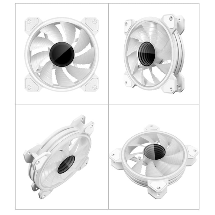 Ventola raffreddamento PC 12 cm PWM ARGB COOLMOON