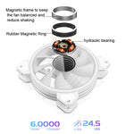 Ventola raffreddamento PC 12 cm PWM ARGB COOLMOON