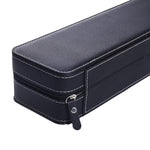 Scatola porta orologi 6 scomparti in pelle PU nera
