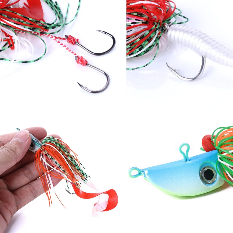 Amo da pesca HENGJIA Jig Testa di Pesce 150G